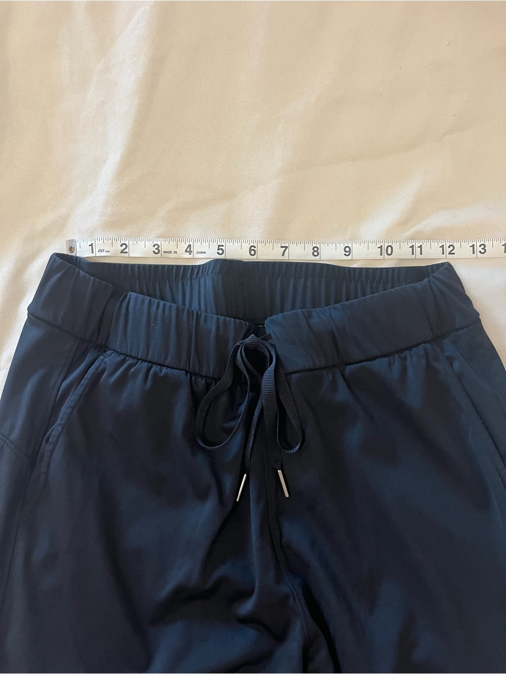 🖤 Women's Black Drawstring Jogger Pants | Size Small Petite - Picture 3 of 5
